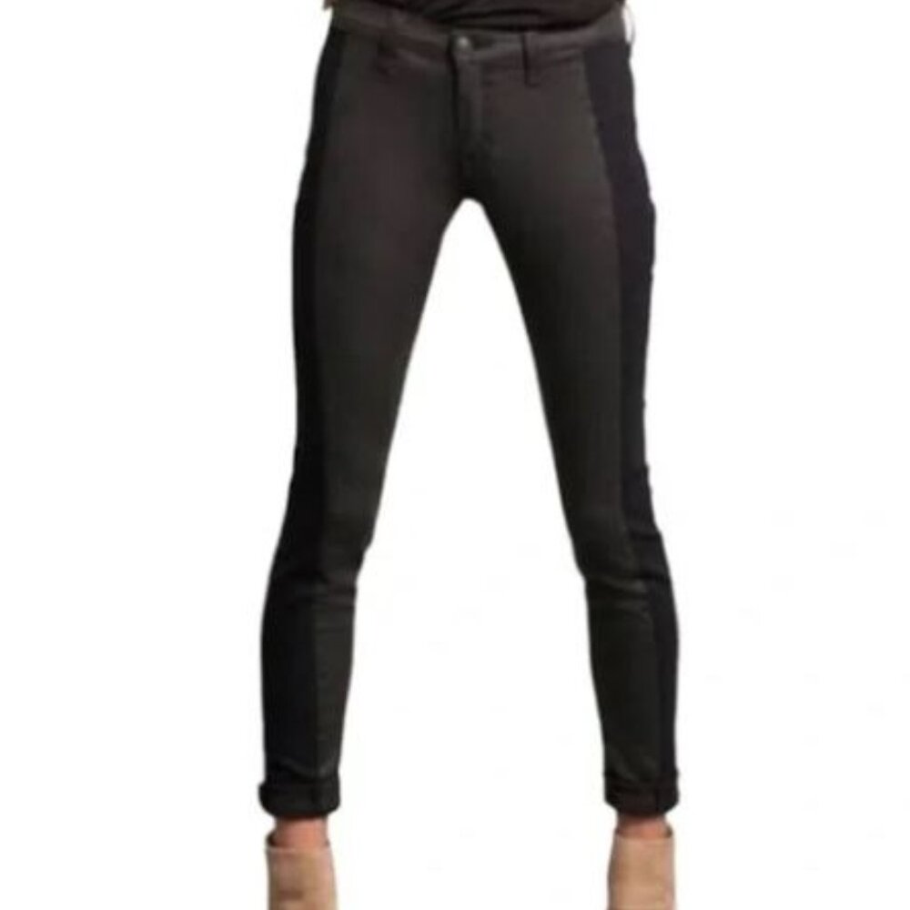 Rag & Bone Black Raja, Shoreditch Split Skinny, W1534I585, 32x29, NWT, $240 MSRP